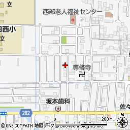京都府城陽市寺田西ノ口39周辺の地図