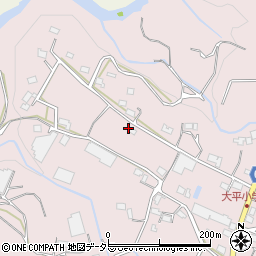 静岡県浜松市浜名区大平722周辺の地図