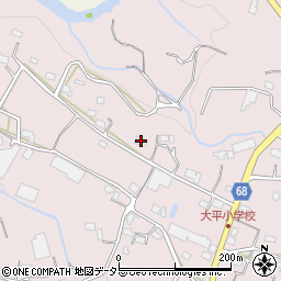 静岡県浜松市浜名区大平773周辺の地図