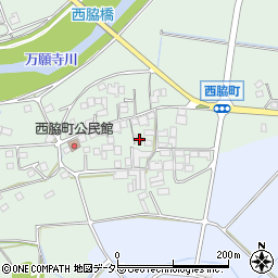 兵庫県小野市西脇町282-1周辺の地図