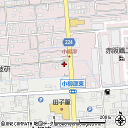 ファミリーマート焼津柳新屋店周辺の地図