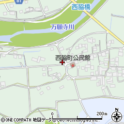 兵庫県小野市西脇町222周辺の地図