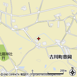 兵庫県三木市吉川町豊岡2657周辺の地図