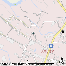 静岡県浜松市浜名区大平808周辺の地図
