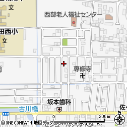 京都府城陽市寺田西ノ口39-15周辺の地図