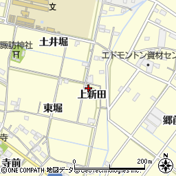 愛知県西尾市今川町上新田29周辺の地図