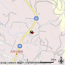 静岡県浜松市浜名区大平868周辺の地図