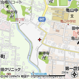 三重県亀山市西町390周辺の地図