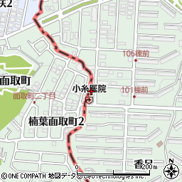 京都府八幡市男山金振20-18周辺の地図