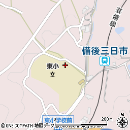 広島県庄原市上原町374周辺の地図