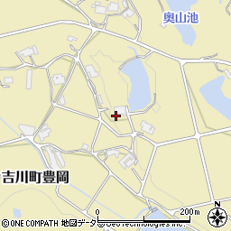 兵庫県三木市吉川町豊岡330周辺の地図