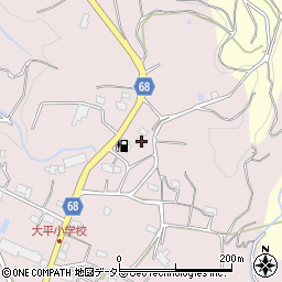 静岡県浜松市浜名区大平869周辺の地図