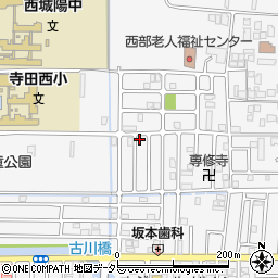 京都府城陽市寺田西ノ口44-5周辺の地図