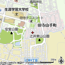 兵庫県姫路市田寺山手町10-7周辺の地図