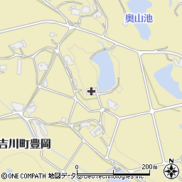 兵庫県三木市吉川町豊岡329周辺の地図
