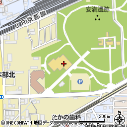 大阪府高槻市八丁畷町周辺の地図