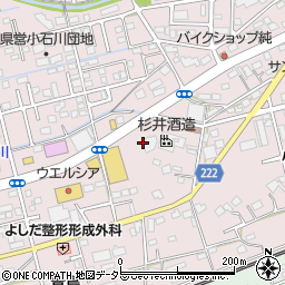 静岡県藤枝市小石川町周辺の地図