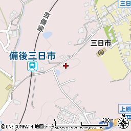 広島県庄原市上原町2704周辺の地図