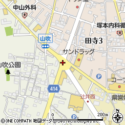 田寺３周辺の地図