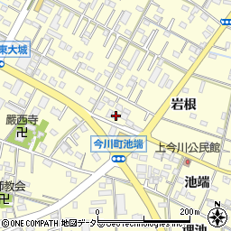 愛知県西尾市今川町御堂東33-1周辺の地図