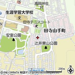 兵庫県姫路市田寺山手町10-10周辺の地図