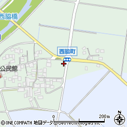兵庫県小野市西脇町345周辺の地図