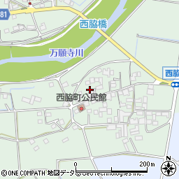 兵庫県小野市西脇町246周辺の地図