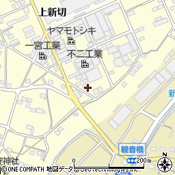 愛知県豊川市一宮町上新切494-2周辺の地図