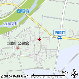兵庫県小野市西脇町278周辺の地図