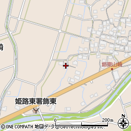 兵庫県姫路市飾東町山崎620周辺の地図