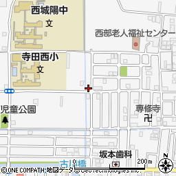 京都府城陽市寺田西ノ口91周辺の地図