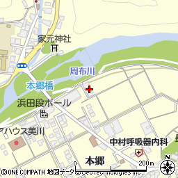 島根県浜田市内村町本郷767周辺の地図