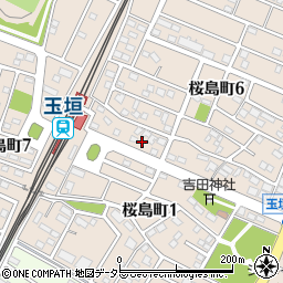 公文式桜島教室周辺の地図