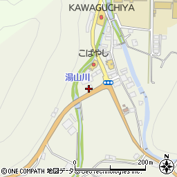 岡山県加賀郡吉備中央町湯山886周辺の地図