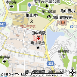 田中病院周辺の地図