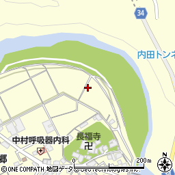 島根県浜田市内村町877周辺の地図