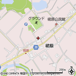 兵庫県三木市口吉川町桾原595周辺の地図