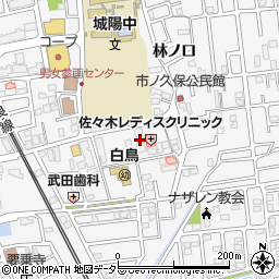 グランパティキサイチ周辺の地図