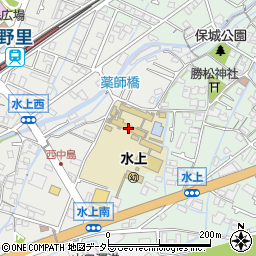 姫路市立水上小学校周辺の地図