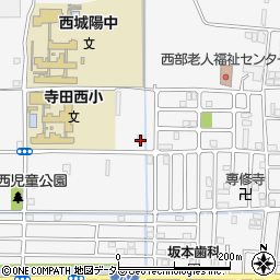 京都府城陽市寺田西ノ口83周辺の地図