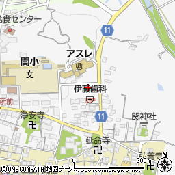 三重県亀山市関町木崎767周辺の地図