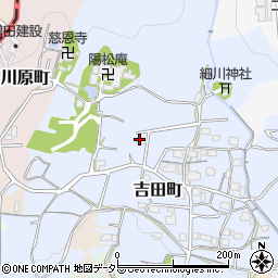 吉田グリーンプラザ周辺の地図