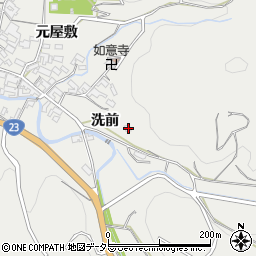 愛知県額田郡幸田町須美洗前56周辺の地図