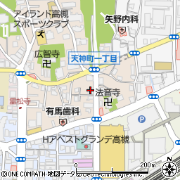 日本住宅流通株式会社　高槻店周辺の地図