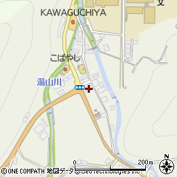 岡山県加賀郡吉備中央町湯山890-1周辺の地図