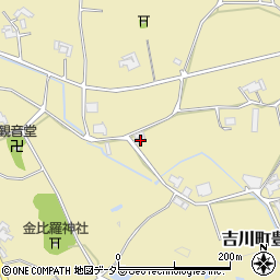 兵庫県三木市吉川町豊岡2441周辺の地図