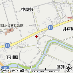 愛知県新城市富岡中屋敷30-5周辺の地図