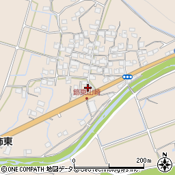 兵庫県姫路市飾東町山崎587周辺の地図