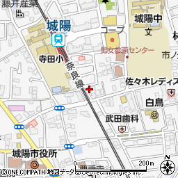 京都府城陽市寺田林ノ口7-39周辺の地図