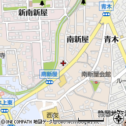 静岡県藤枝市南新屋261-14周辺の地図